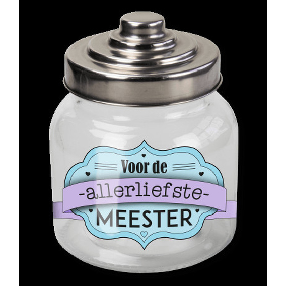 Snoeppot XL - Meester