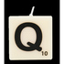 Letterkaarsje Q