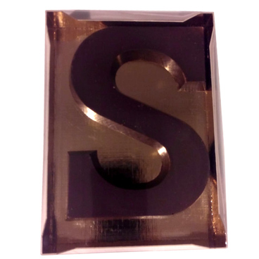 Chocoletter S suikervrij puur 200 gram