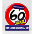 Wenskaart 60 jaar verkeersbord