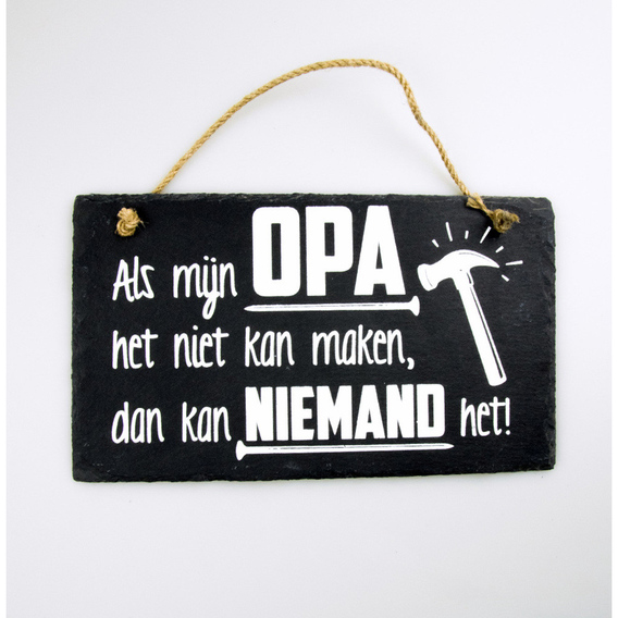 Stone Slogan Opa