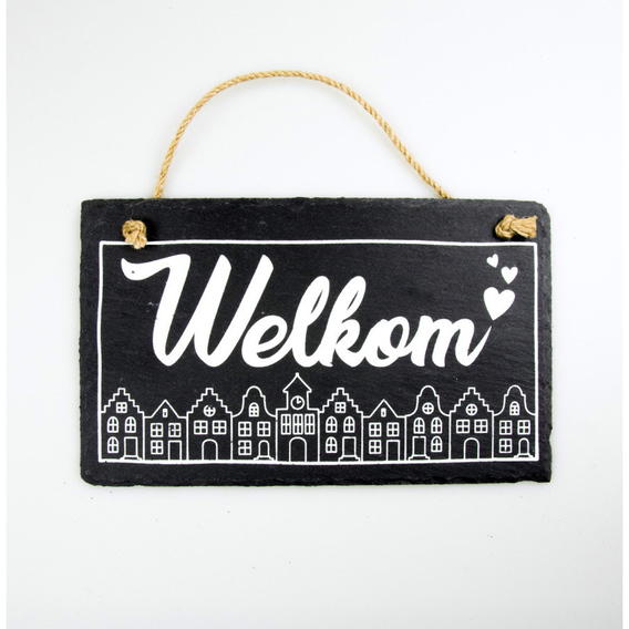 Stone Slogan Welkom