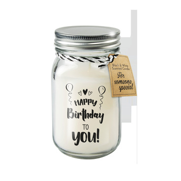 Geurkaars - Happy birthday
