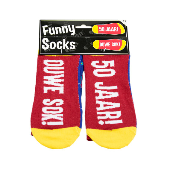 Funny socks - 50 jaar