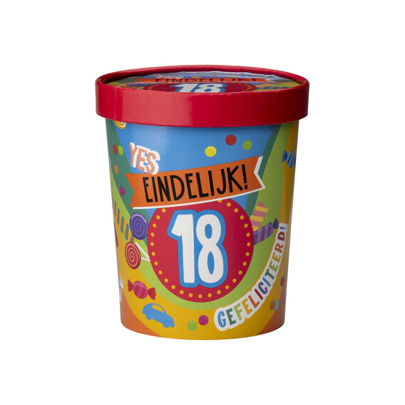 Candy bucket - 18 jaar