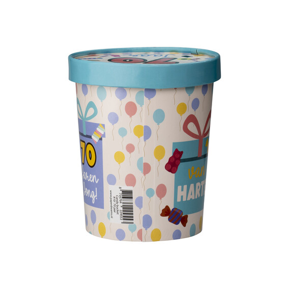 Candy bucket - 70 jaar