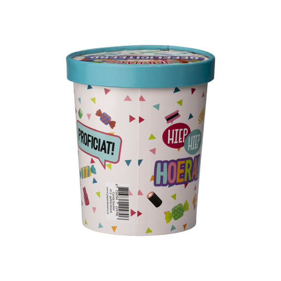 Candy bucket - Gefeliciteerd
