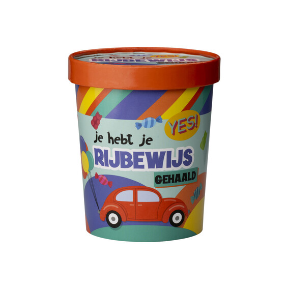 Candy bucket - Rijbewijs