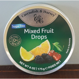 C&H mixed Fruit Drops Suikervrij