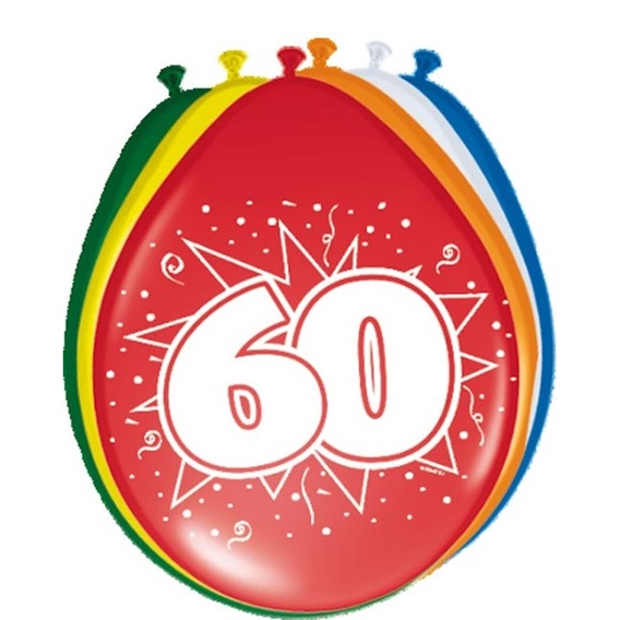 Ballonnen 60 jaar 