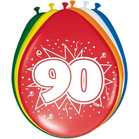 Ballonnen 90 jaar 