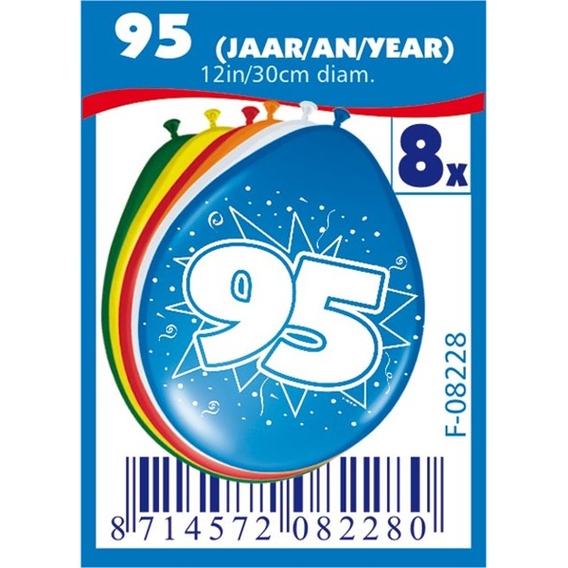 Ballonnen 95 jaar 