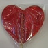 Lolly rood hart groot