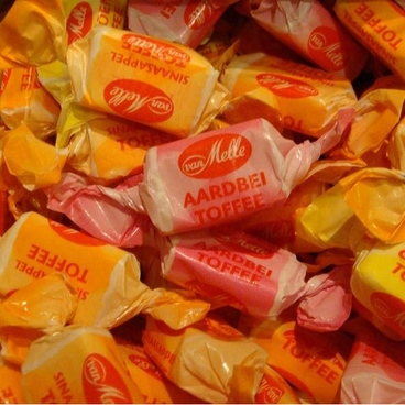 Fruit toffees kilo