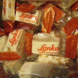 Lonka Soft nougat kilo pinda