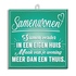Slogan Tegel Samenwonen