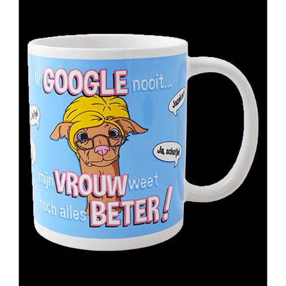Ik google nooit