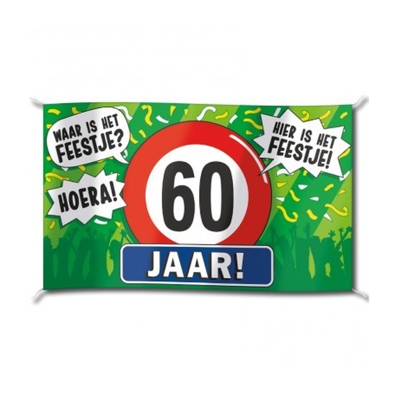 Gevelvlag XXL 60 jaar